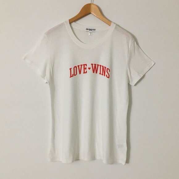 SUB_URBAN RIOT "Love Wins" Thin Lightweight Graphic T-Shirt - L - Picture 2 of 7